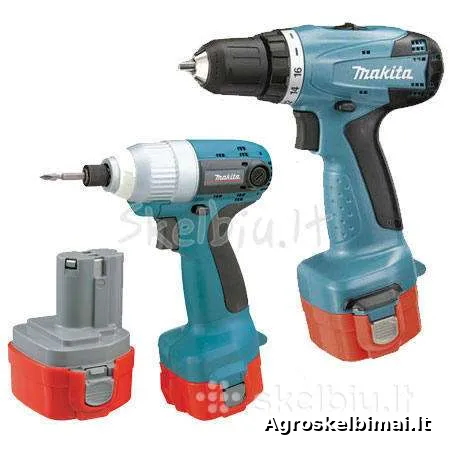 Makita, dewalt, bosch ir kiti akum komplektai - Įrankiai ir įranga nuotrauka 6