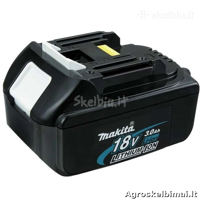 Makita, dewalt, bosch ir kiti akum komplektai - Įrankiai ir įranga nuotrauka 7
