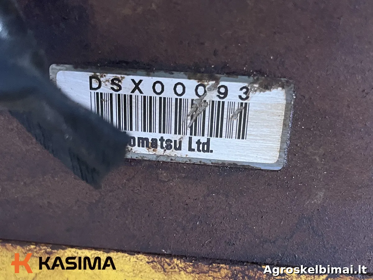 Parduodamas Komatsu PW160 paskirstytojas - Statybinė technika nuotrauka 8