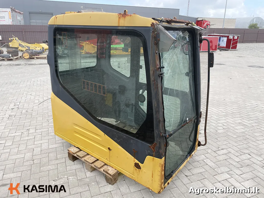 Parduodama Komatsu PW160 kabina - Statybinė technika nuotrauka 4