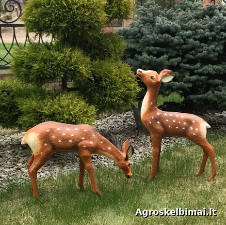 Sodo dekoracijos, statulėlės - Aplinkos tvarkymas ir gerbūvis nuotrauka 3