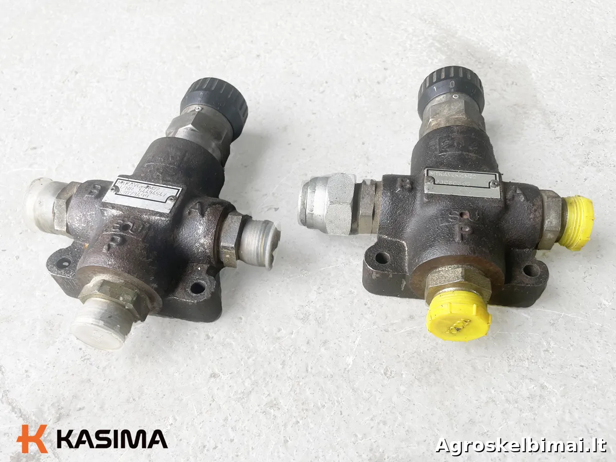 Parduodamas „Bucher Hydraulics“ srauto reguliavimo vožtuvas - Statybinė technika nuotrauka 2