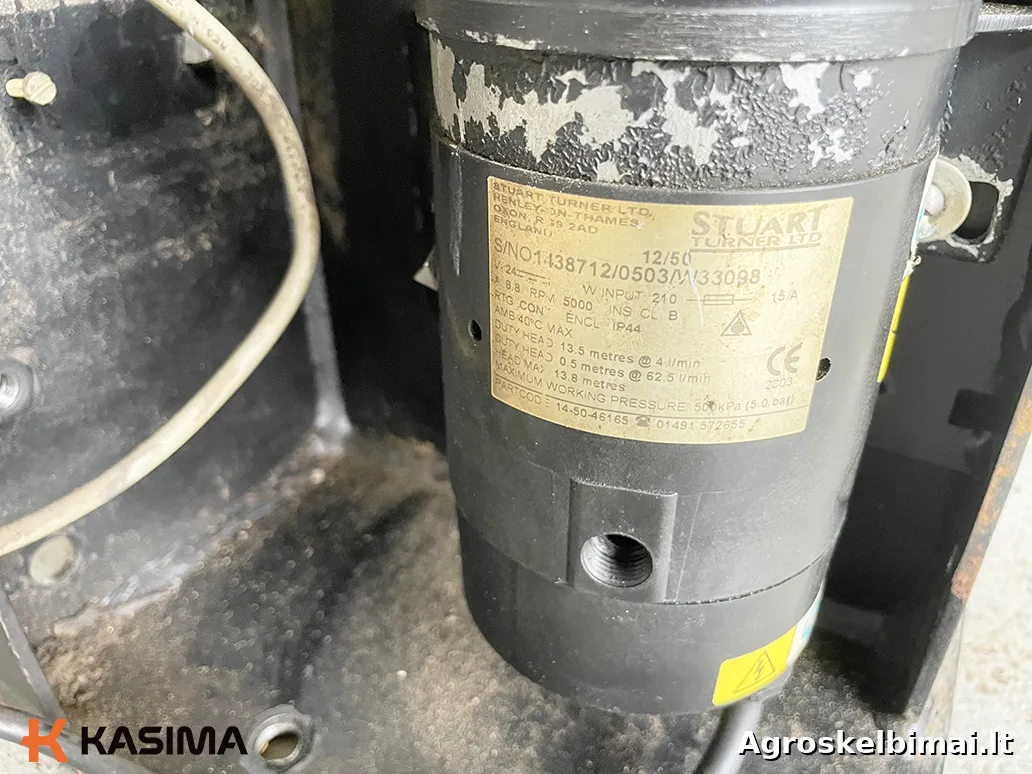 Parduodamas ABG 325 emulsijos bakas su siurbliu - Statybinė technika nuotrauka 6