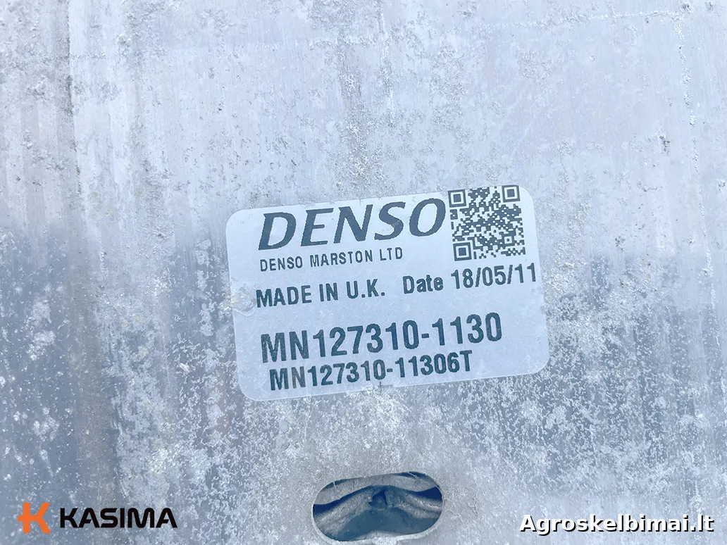 Parduodamas „Denso“ oro aušintuvas - Statybinė technika nuotrauka 4