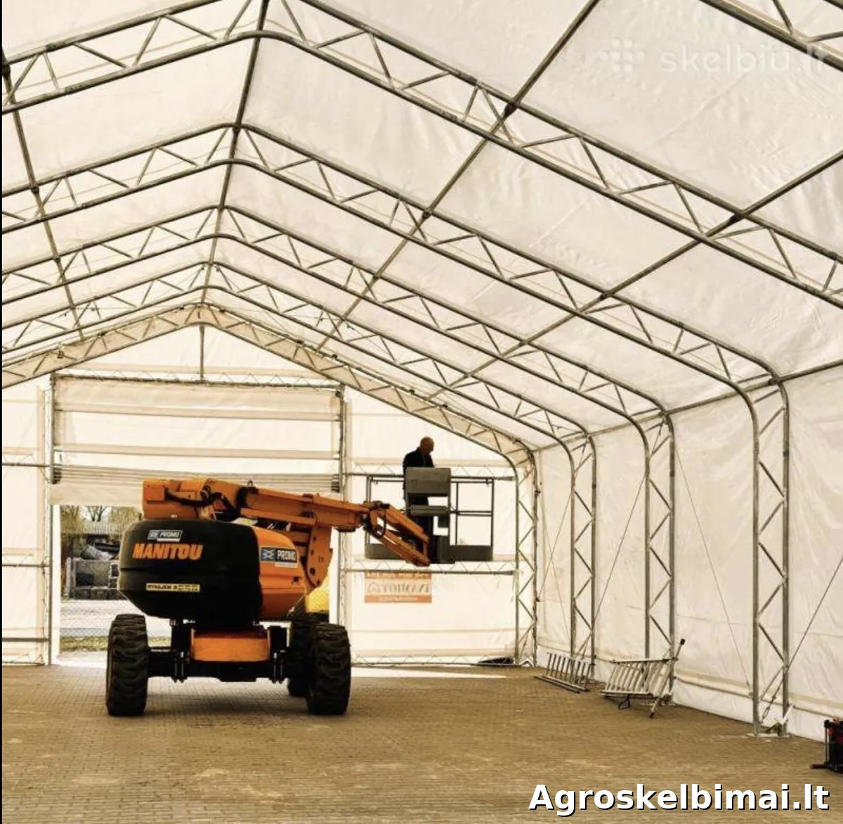 Tentiniai angarai, sandėliavimo tentai - Statybos darbai nuotrauka 4