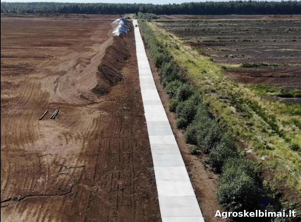 Betoninės kelio plokštės, ūkis, aikštelės, logistika - Statybinės medžiagos nuotrauka 2