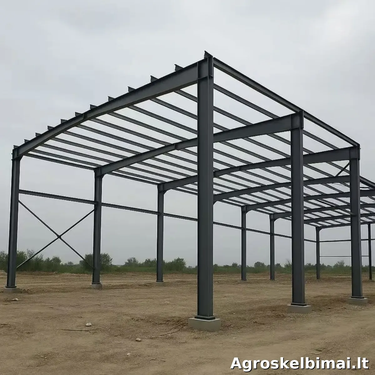 Angarų statyba - Statybos darbai nuotrauka 7