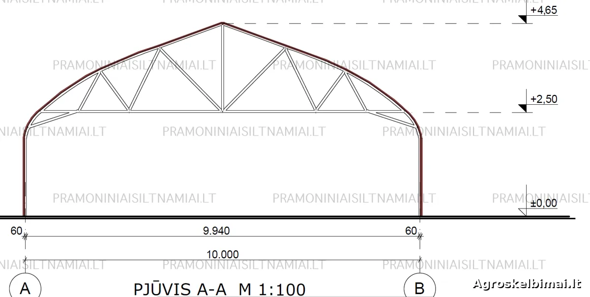 Pramoniniai šiltnamiai už gerą kainą! - Statybinės medžiagos nuotrauka 5