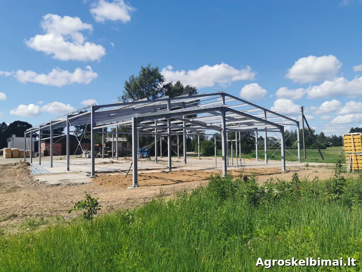 Angarų gamyba - Statybos darbai nuotrauka 5