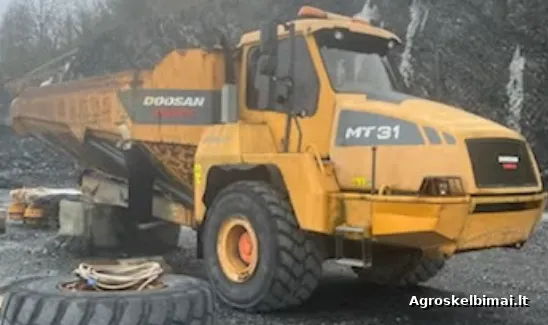 Parduodamas dalimis savivartis Moxy MT31 (2008m) - Statybinė technika, Telšiai