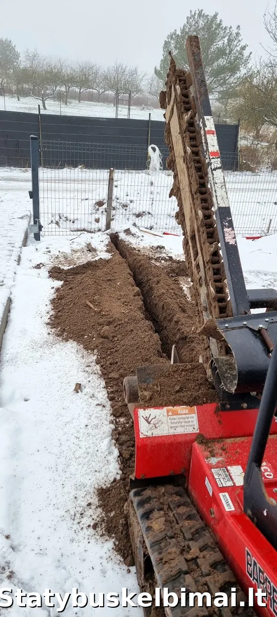 Drenažo ir lietaus nuvedimo sistemų įrengimas - Aplinkos tvarkymas ir gerbūvis, Vilnius