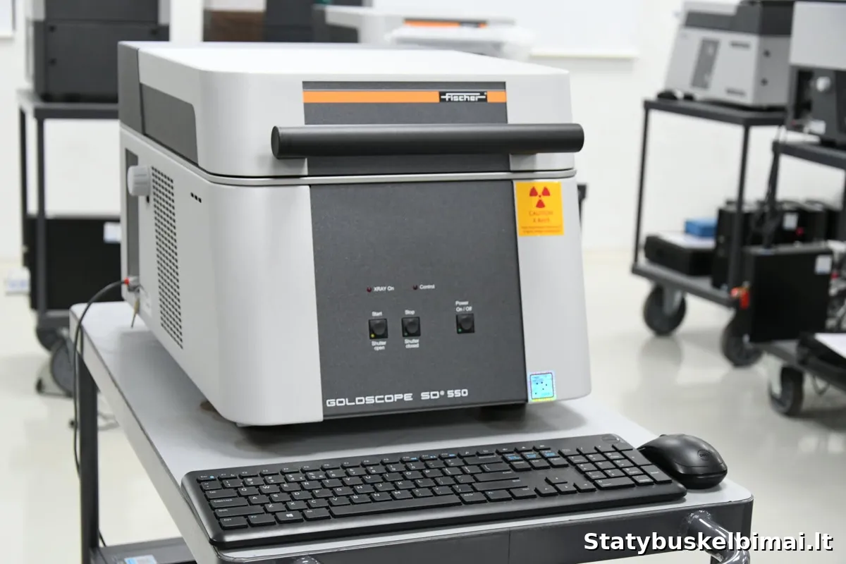 Goldscope SD 550 - DPP - Fischer Gold Testing Machine - Įrankiai ir įranga nuotrauka 2
