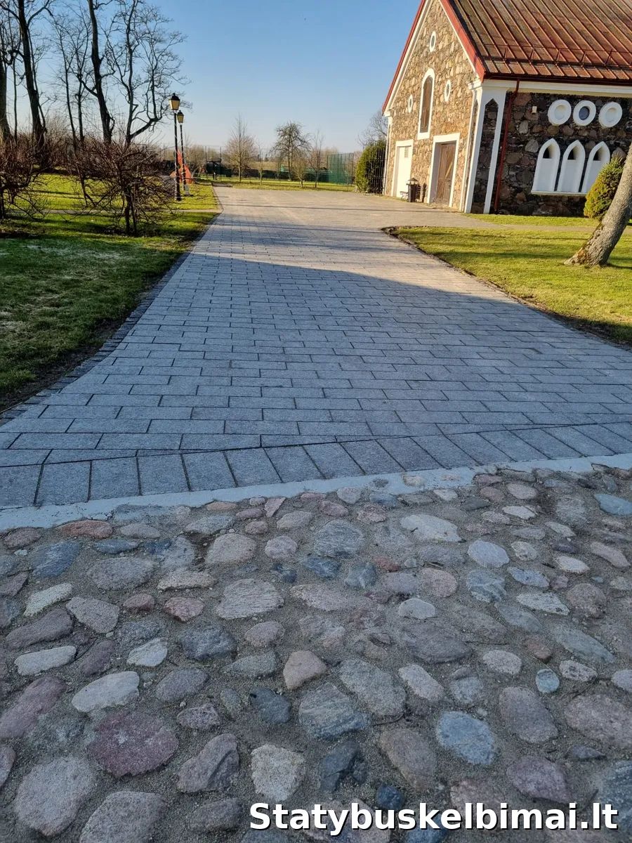 Granitinės trinkelės, plokštės ir kiti gaminiai - Statybinės medžiagos nuotrauka 3