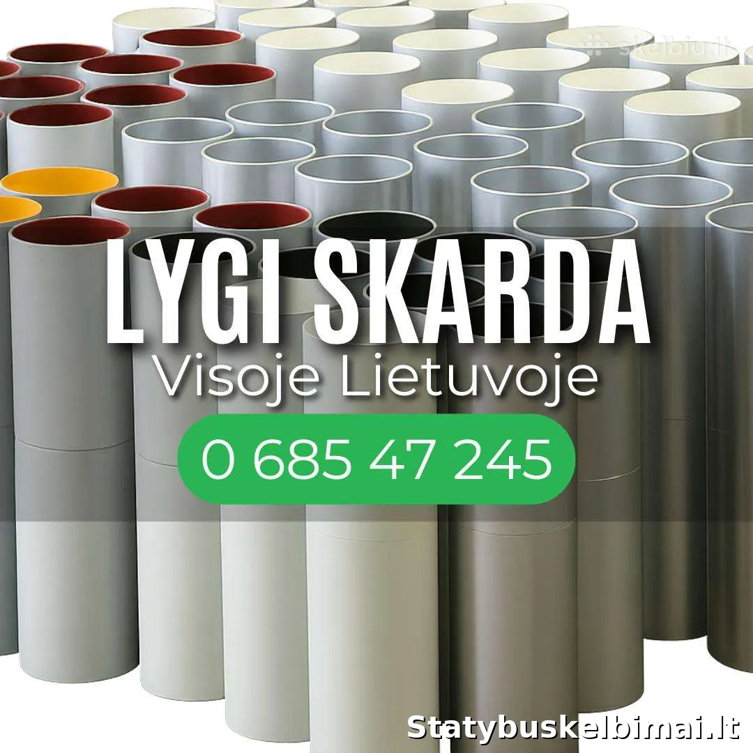 Lygi spalvota skarda rulonais - blizgi arba matinė - Statybinės medžiagos, Šiauliai