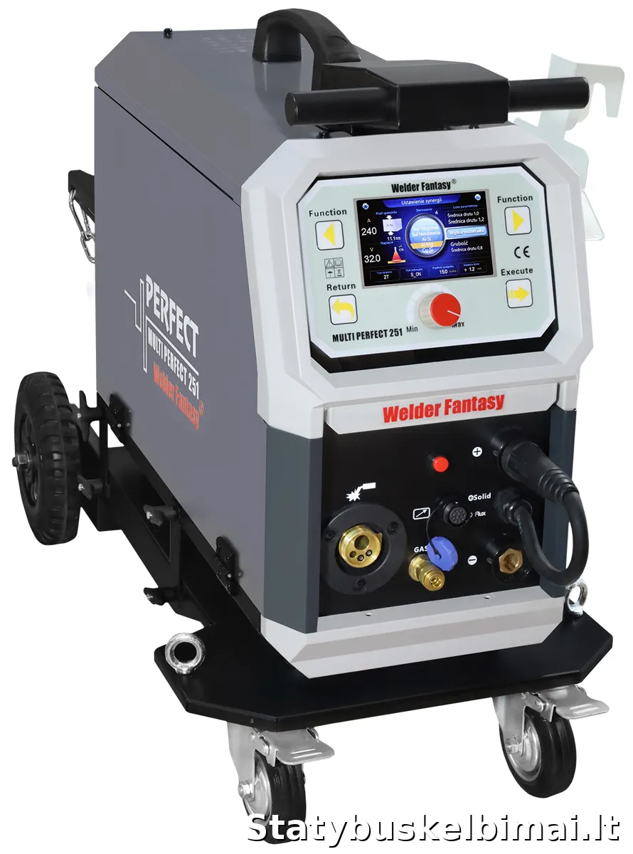 Suvirinimo pusautomatis Welder Fantasy 4x1 MULTI PERFECT BI-PULSE 251 