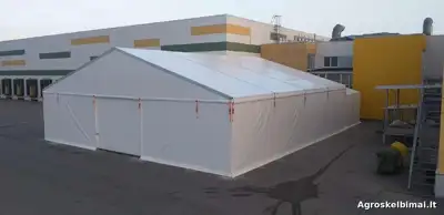 Tentinis angaras 20 x 20 x 7.7m - Statybinės medžiagos