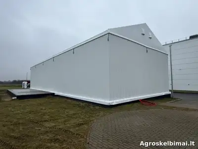 Tentiniai angarai metaliniai angarai žemės ūkiui  - Statybinės medžiagos