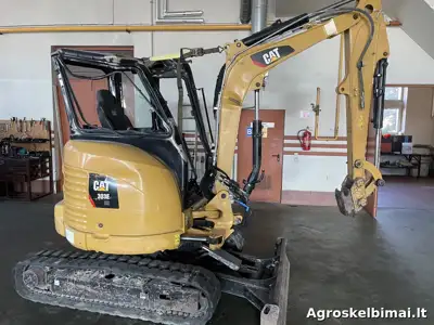 Parduodamas tik dalimis mini ekskavatorius CAT 303E (2019m)