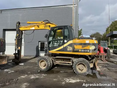 parduodamas dalimis ekskavatorius JCB JS130W (2007m)