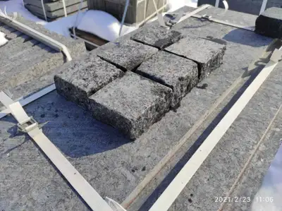 Granitinės trinkelės, plokštės ir kiti gaminiai