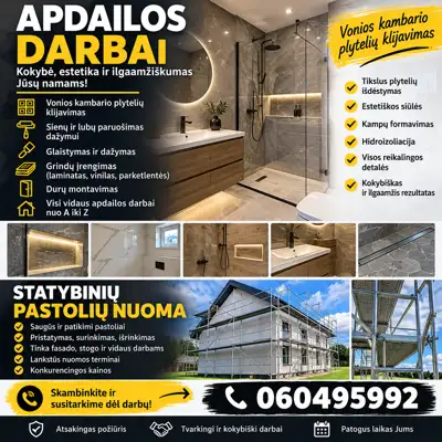 Vidaus apdailininkas