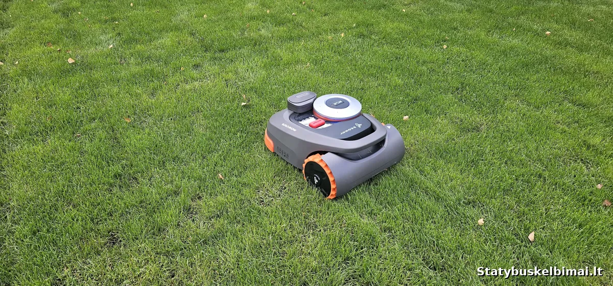 Vejos robotų instaliavimas - Aplinkos tvarkymas ir gerbūvis nuotrauka 4