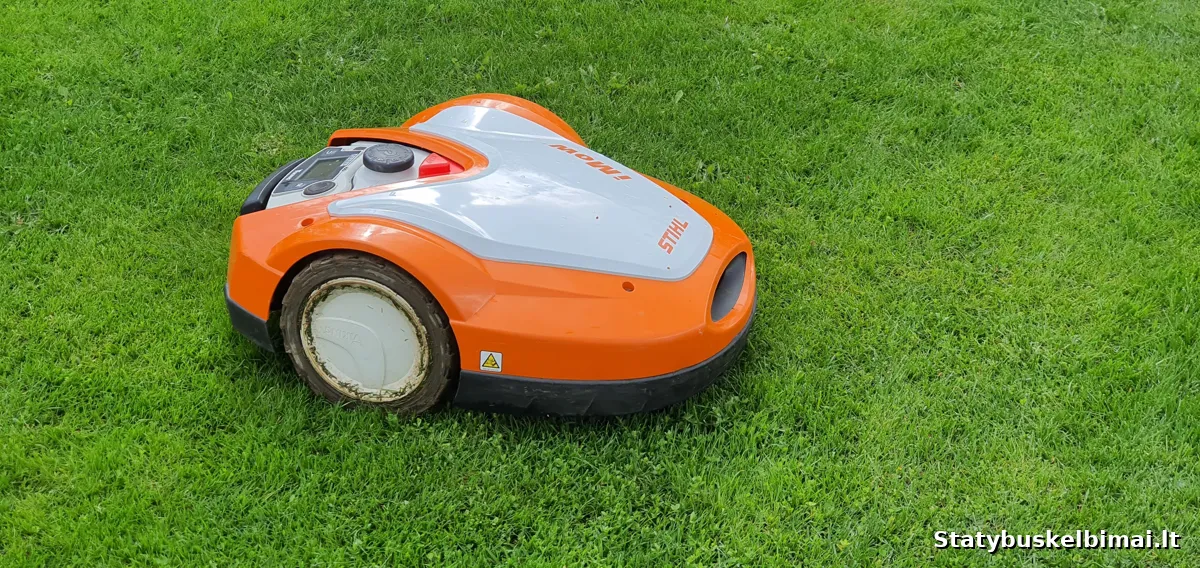Vejos robotų instaliavimas - Aplinkos tvarkymas ir gerbūvis nuotrauka 2